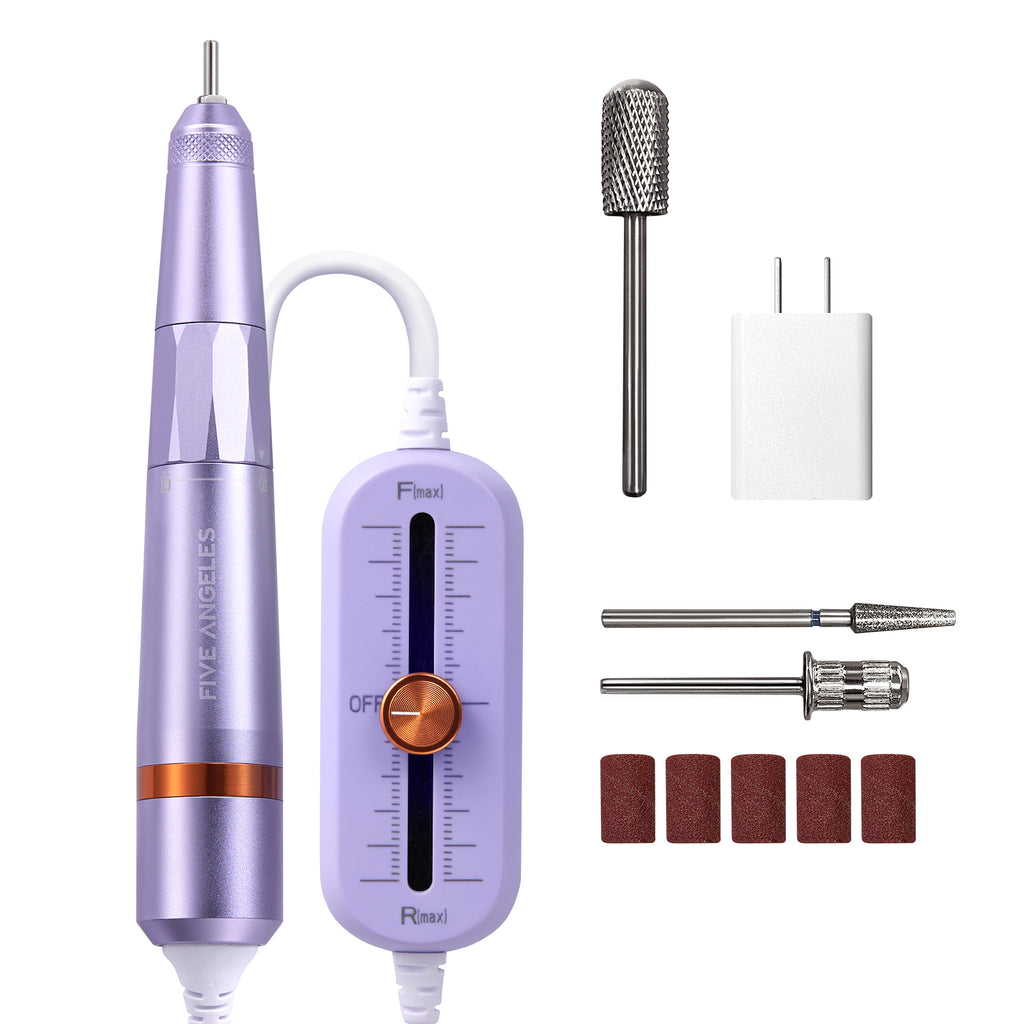 Buy Electric Nail File Machine,Kathy Professional Nail Art Drill Kit for  Acrylic Nails Manicure Pedicure Tool,Rose Red Online at desertcartINDIA